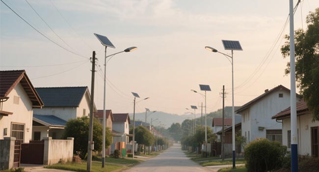 solar street lights